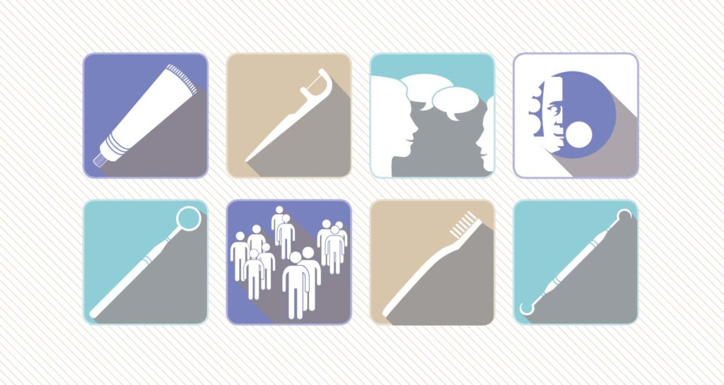 Icons des Berliner Prophylaxetages Icons des Berliner Prophylaxetages